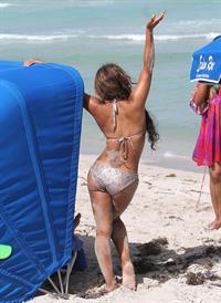 Christina Milian - At the beach (bikini) - Miami Florida 19.07.12