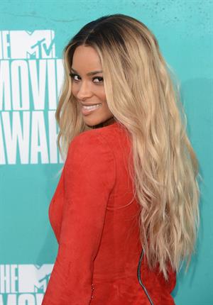 Ciara at 2012 MTV Movie Awards, June 3, 2012