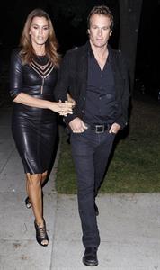 Cindy Crawford Attending A Halloween Party In Beverly Hills - October 26, 2012