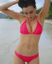 Sarah Stephens in a bikini