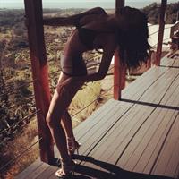 Sarah Stephens in a bikini