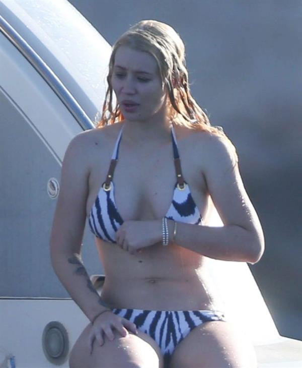 Iggy Azalea in a bikini