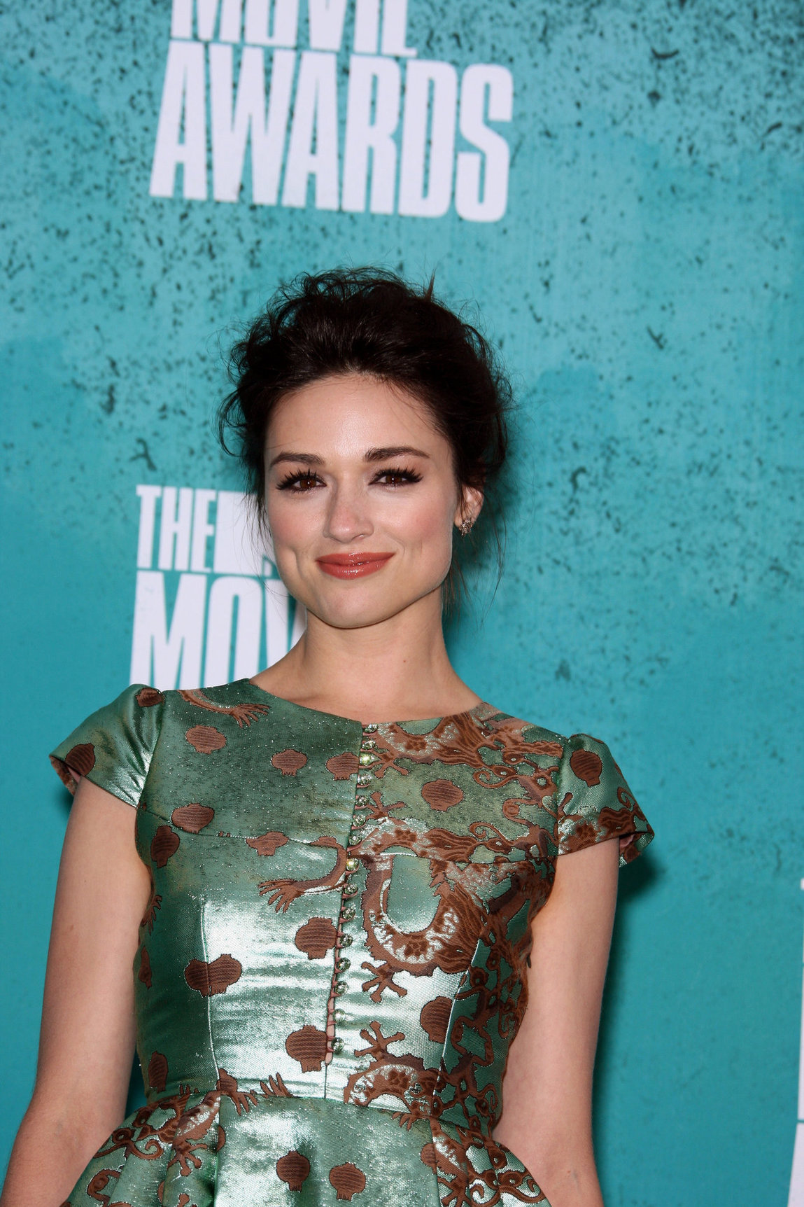 Crystal Reed - 2012 MTV Movie Awards (Arrival) in Universal City (June 3, 2012)