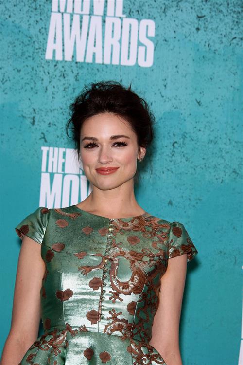Crystal Reed - 2012 MTV Movie Awards (Arrival) in Universal City (June 3, 2012)