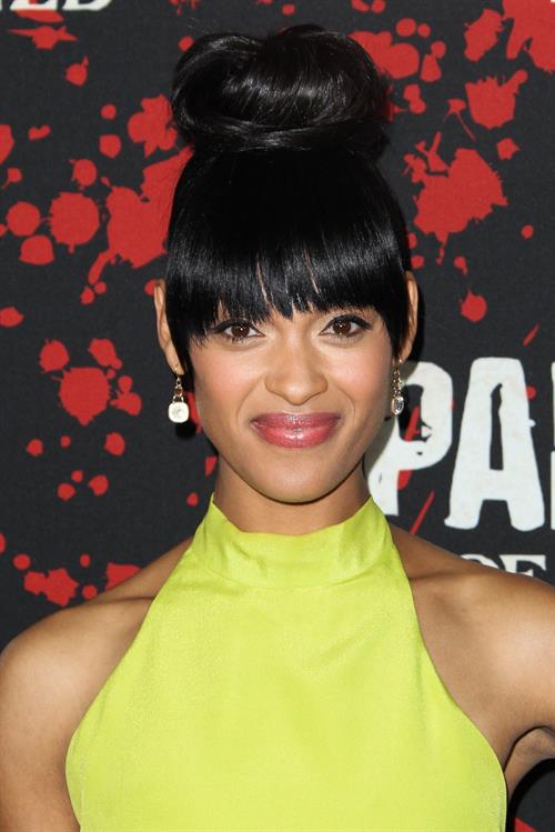 Cynthia Addai-Robinson Spartacus War of the Damned Los Angeles Premiere January 22, 2013