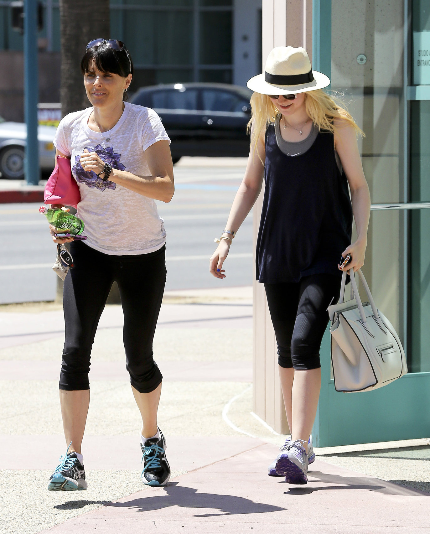 Dakota Fanning - makes time for the gym in Studio City August 9, 2012