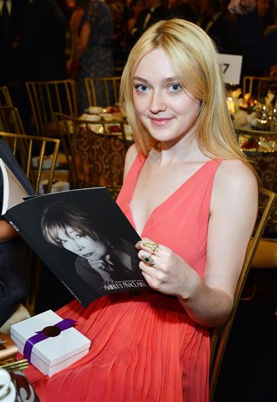 Dakota Fanning - AFI Life Achievement Award Honoring Shirley MacLaine in LA June 7, 2012