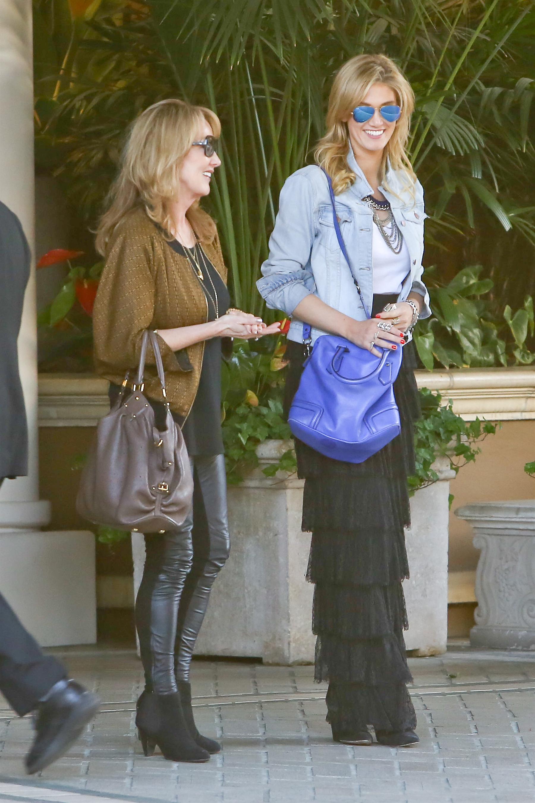 Delta Goodrem arrives at the Four Seasons Hotel Jan 21, 2013 