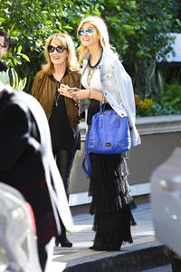 Delta Goodrem arrives at the Four Seasons Hotel Jan 21, 2013 