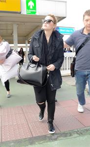 Demi Lovato - Leaves London Heathrow Airport in London (01.06.2013) 