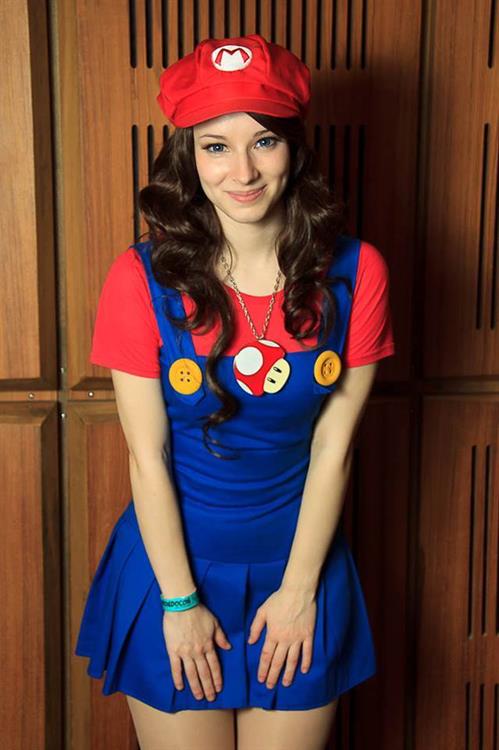 Enji Night as Mario. Hotness Rating = Unrated