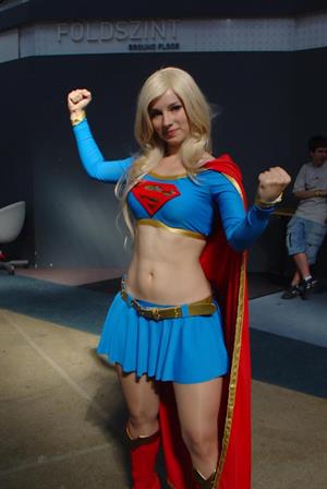 Enji Night as Supergirl