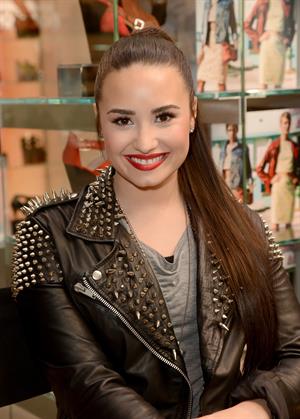 Demi Lovato Topshop Topman LA Grand Opening at The Grove in LA 2/14/13 