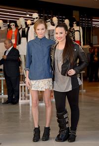 Demi Lovato Topshop Topman LA Grand Opening at The Grove in LA 2/14/13 