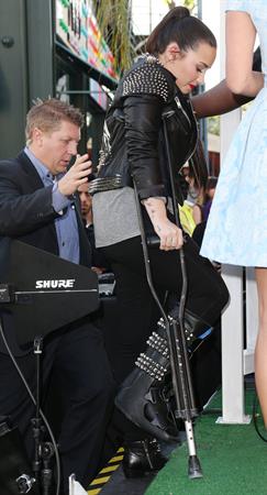 Demi Lovato Topshop Topman LA Grand Opening at The Grove in LA 2/14/13 