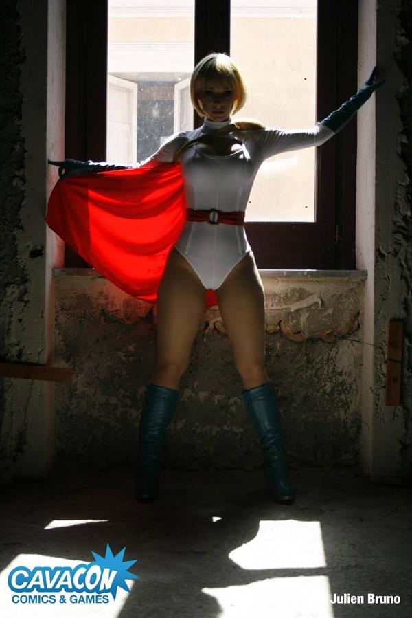 Enji Night as Powergirl