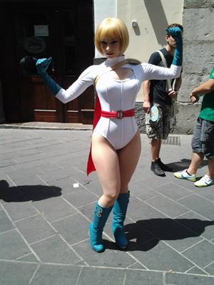 Enji Night as Powergirl