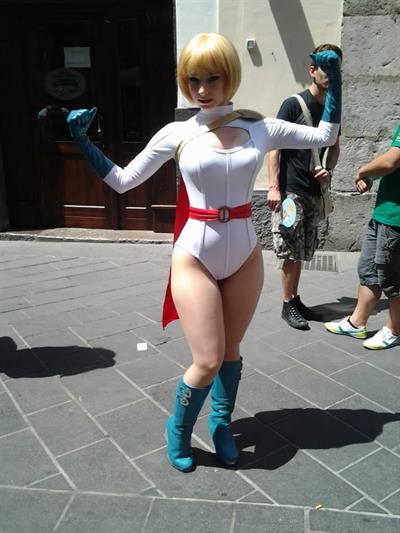 Enji Night as Powergirl