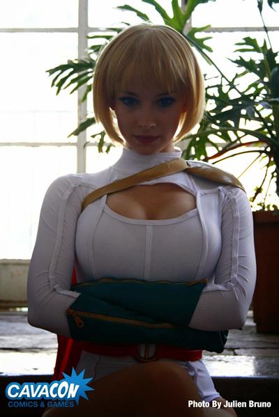 Enji Night as Powergirl
