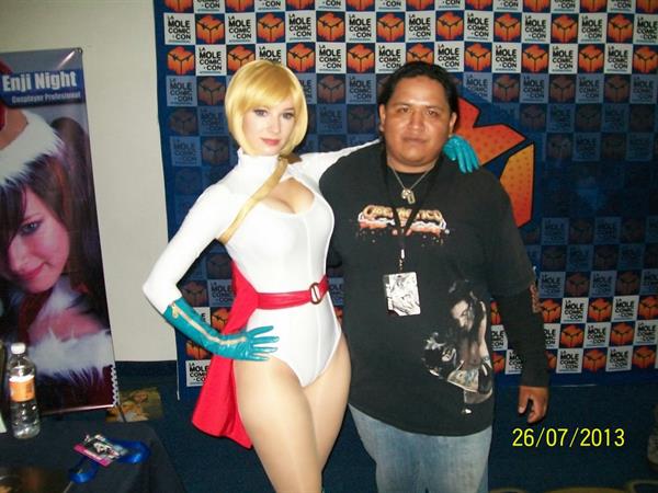 Enji Night as Powergirl