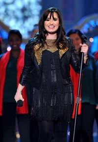 Demi Lovato TNT Christmas 2012 @ the National bldg Museum in WA 12/9/12 