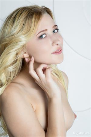 Lisa Dawn Nude Pictures Lisa Dawn nude on a white chair