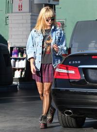 Demi Lovato getting gas in Beverly Hills 10/7/12 