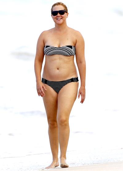 Amy Schumer in a bikini