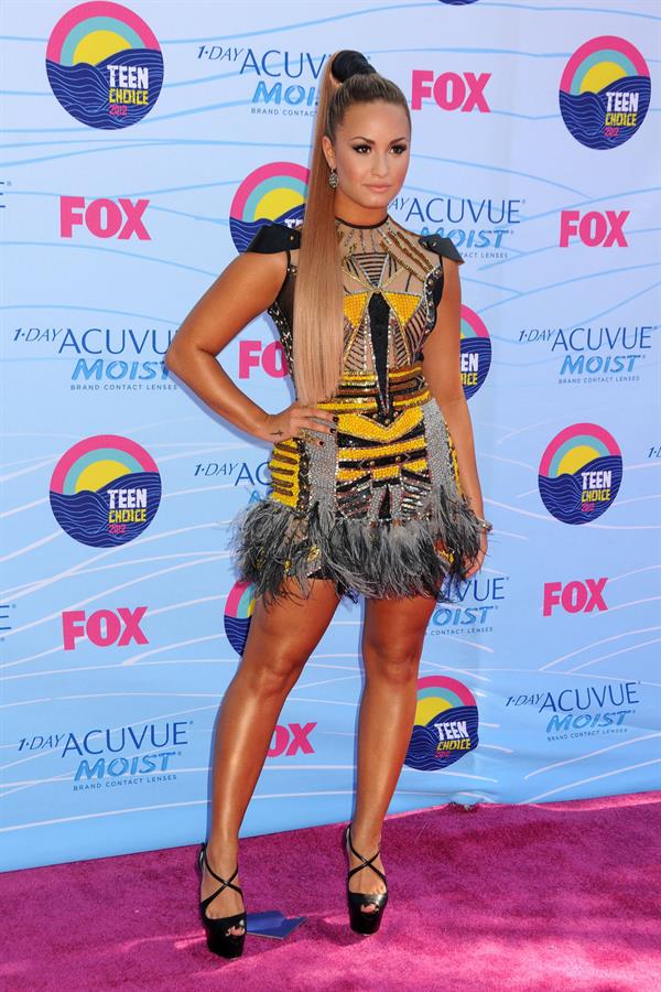 Demi Lovato - 2012 Teen Choice Awards in Universal City (July 22, 2012)