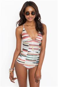 Sharam Diniz in a bikini