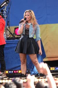 Demi Lovato -  Good Morning America  set in New York  -  6 July, 2012
