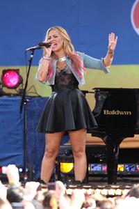 Demi Lovato -  Good Morning America  set in New York  -  6 July, 2012