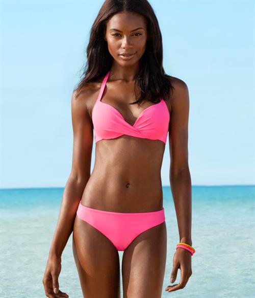 Sharam Diniz in a bikini