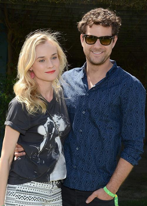 Diane Kruger attends the H&M Loves Music Coachella 2013 kick-off Event at Merv Griffin Estate in La Quinta in April 