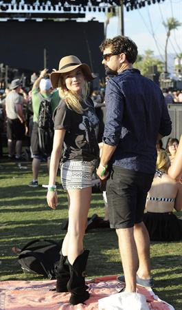 Diane Kruger attends the H&M Loves Music Coachella 2013 kick-off Event at Merv Griffin Estate in La Quinta in April 