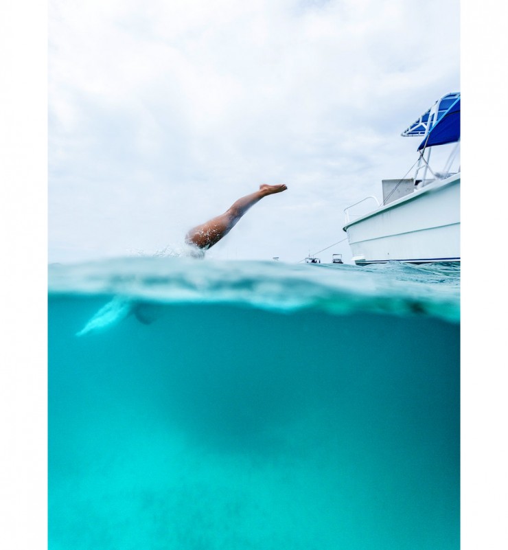 Eryn Krouse in a bikini