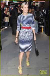 Diane Kruger at GMA studios in NYC