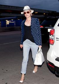Diane Kruger Arrives At LAX