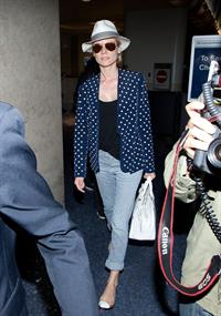 Diane Kruger Arrives At LAX