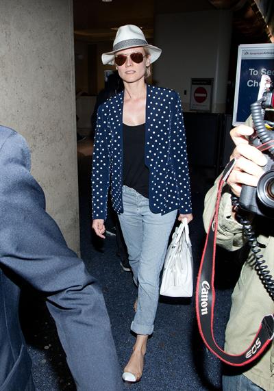 Diane Kruger Arrives At LAX