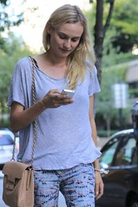 Diane Kruger - Taking in the new movie 'The Campaign' in downtown Vancouver on August 14, 2012