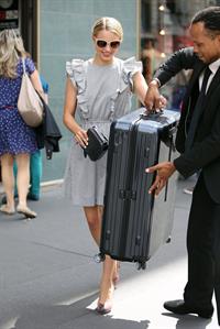 Dianna Agron - Spotted out shopping in Paris - August 4, 2012