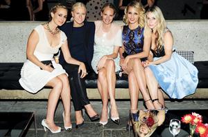 Dianna Agron - Louis Vuitton Dinner honoring Yayoi Kusama in New York - July 10, 2012