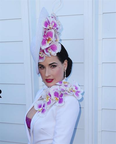 Dita Von Teese Myer Marquee Event - Melbourne Cup Day (November 5, 2013) 