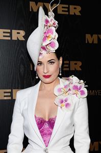 Dita Von Teese Myer Marquee Event - Melbourne Cup Day (November 5, 2013) 