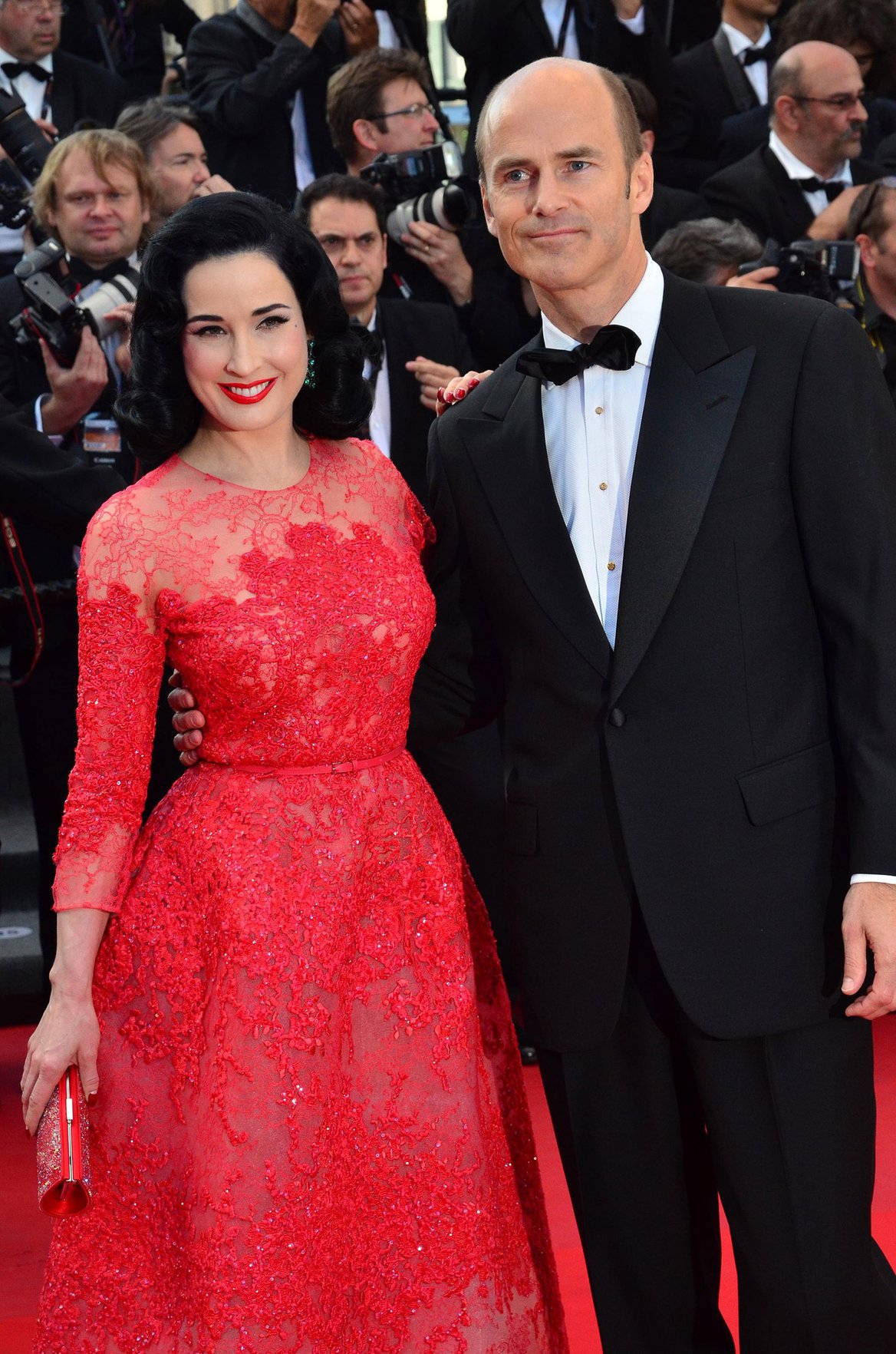 Dita Von Teese 'Behind The Candelabra' Premiere - 66th Annual Cannes Film Festival (May 21, 2013) 
