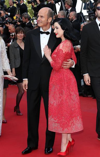 Dita Von Teese 'Behind The Candelabra' Premiere - 66th Annual Cannes Film Festival (May 21, 2013) 