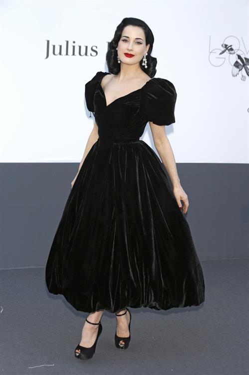 Dita Von Teese amfAR's 20th Annual Cinema Against AIDS (May 23, 2013) 