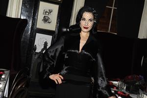 Dita Von Teese at Intimate Dinner Party March 12, 2013 