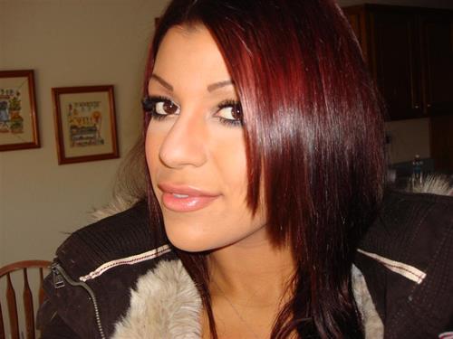 Briana Lee taking a selfie